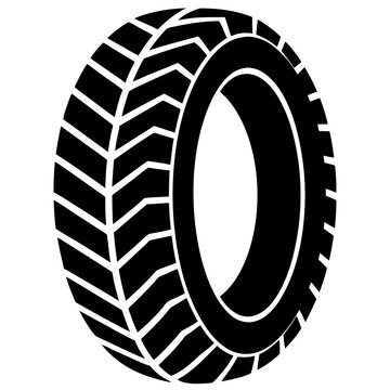 recommend clip art: Download Tire Track Silhouette Vector Clean Black & White Design.