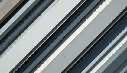 Obraz premium Dynamic architectural lines urban environment abstract image modern design close-up perspective visual concept for contemporary art