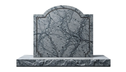 Blank Granite Headstone png