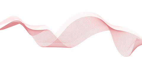 Abstract white background luxury colorful Wave line wallpaper. Dynamic flowing wave lines design element. Futuristic technology and sound wave pattern.