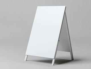 Blank A-frame Sign Mockup Ready for Custom Messaging and Branding