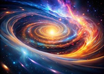 Loopable Hyperspace Travel: Long Exposure Star Trails and Nebulae