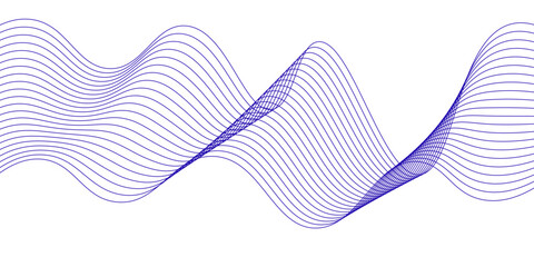 Abstract white background luxury colorful Wave line wallpaper. Dynamic flowing wave lines design element. Futuristic technology and sound wave pattern.