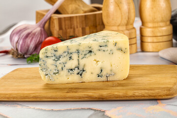 Dor blue cheese with mold