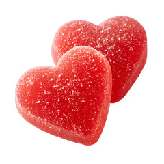 Obraz premium Gummy Candy on Transparent Background