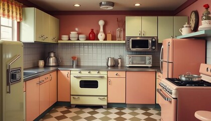 Retro Kitchen Design: A 1950s Style Kitchen