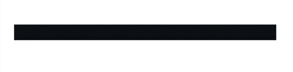 Black horizontal strip