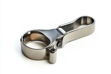 A sleek metal tool designed for precise gripping in various woodworking tasks at home isolated on transparent background