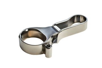 A sleek metal tool designed for precise gripping in various woodworking tasks at home isolated on transparent background