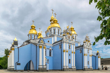 St. Michael's Golden-Domed Cathedral in Kyiv, Ukraine