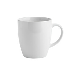 PNG Taza de café de cerámica blanca png aislado sobre fondo transparente o blanco 