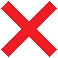 red cross mark