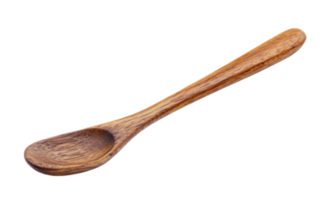 A beautifully crafted wooden spoon designed for culinary artistry in the kitchen isolated on transparent background