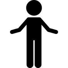 Open-Arms Man Gesture