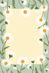 Fototapeta premium Floral Frame Template