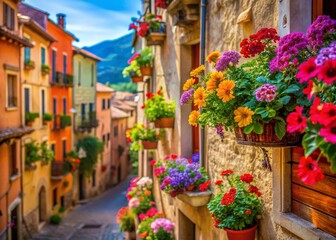 Macro Photography: Vibrant Flowers & Details of Grottammare, Italy