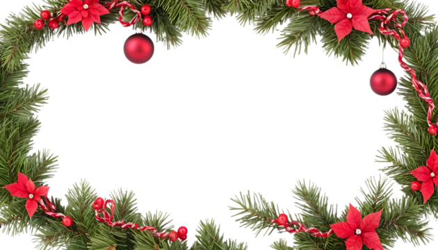 Christmas frame png
