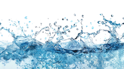 Captivating Water Splashes: A mesmerizing display of water droplets, frozen in motion as they cascade, forming dynamic shapes and textures in this liquid world. 