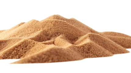 Whispers of the Desert: A textured, sun-kissed mound of sand, sculpted by unseen winds, evokes the vastness and serenity of the desert.