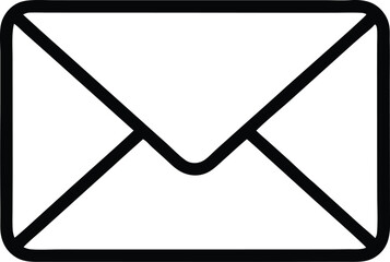 Mail icon set. Email icon. Vector illustration