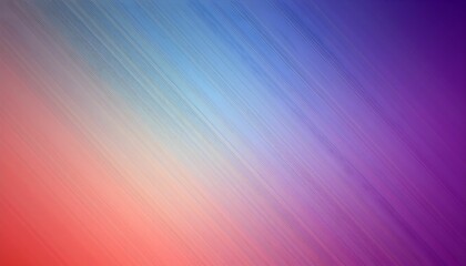 Obraz premium Abstract gradient background, diagonal lines texture, purple to teal transition, soft color blend, minimalist design, geometric pattern, subtle striations