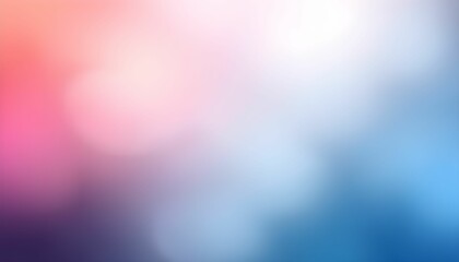 Fototapeta premium Ethereal gradient background, soft pastel colors, pink and blue hues, dreamy atmosphere, blurred abstract texture, smooth color transition, celestial sky-like appearance, delicate light effects
