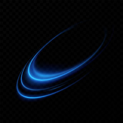 Neon Eclipse Glowing Blue Rings. Celestial Blue. Neon Circle Glow. Blue Orbit.Neon Light Rings. Sapphire Glow Neon Circular Lights.	