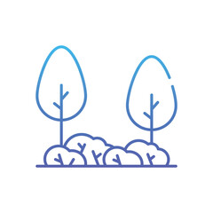 Bush  Vector icon