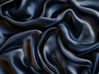 Fototapeta premium black satin background