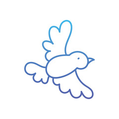 Bird  Vector icon