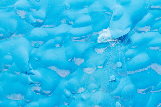 Glacial iceberg detail from ice calved off the Sawyer Glacier in Tracy Arm, Southeast Alaska