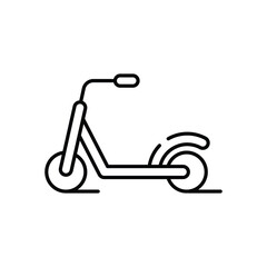 Scooter  Vector icon
