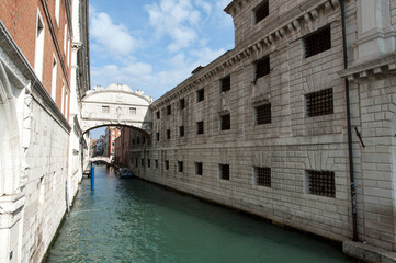 Fototapeta premium The bridge of sighs in Venice 