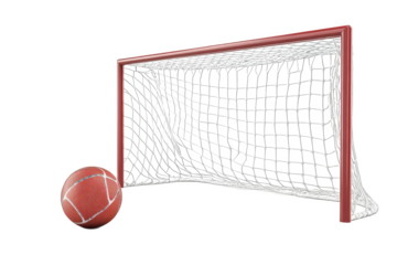 Basketball hoop isolated on transparent background. PNG