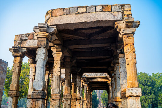 Qutb Minar complex, UNESCO, Delhi, India