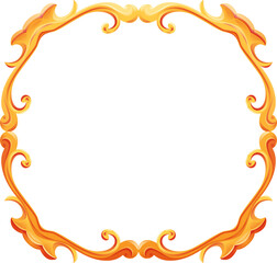 Golden Elegant Frame