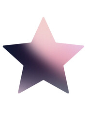 Fototapeta premium colorful stars on white background, Gradiet watercolour colours. 