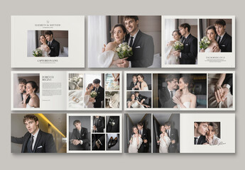 Landscape Photo Album Layout