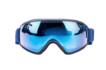 Ski goggles isolated on transparent background. PNG