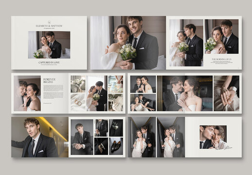 Landscape Photo Album Layout