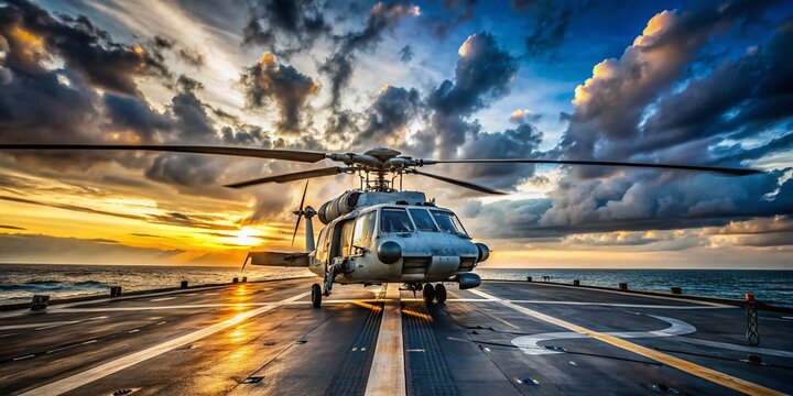 MH-60 Seahawk Helicopter Documentary Photography:  Naval Aviation Operations