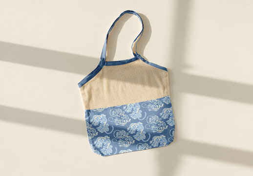 Modern Stylish Tote Bag Mockup