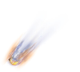 Comet Falling from Space