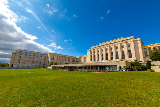 Palais des Nations, Unnited Nations, UNO, Main building, building A, Geneva, Switzerland