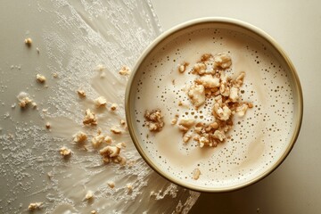 A creamy bowl of Suffolk celery soup with a nutty twist