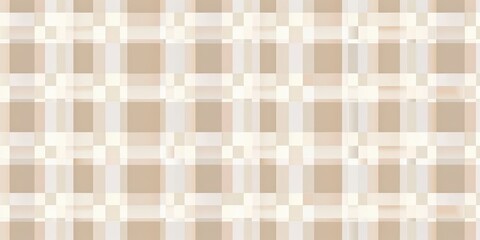 Elegant beige plaid pattern for design