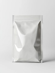 Blank Foil Pouch Mockup Package Ready for Product Branding Showcase