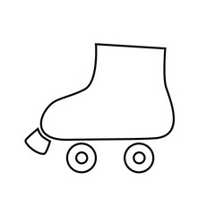 Quad Roller Skates Icon