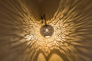 Light at the Palais Sheherazade,medina, Fes
