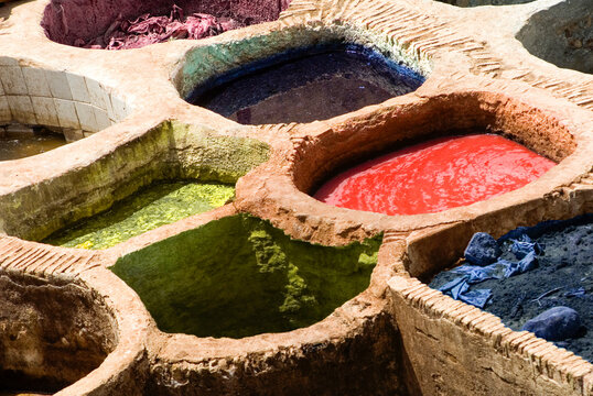 Tannery, Medina, Fes, UNESCO